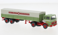 Wiking PMS 253055 - H0 - Pritschensattelzug Gerhardt Wandt - Edition-Modell Nr. 9